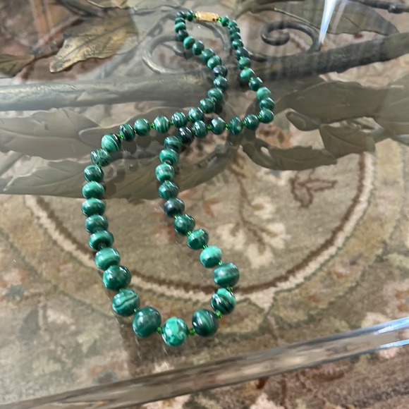 Malachite bead Set - Picture 6 of 6